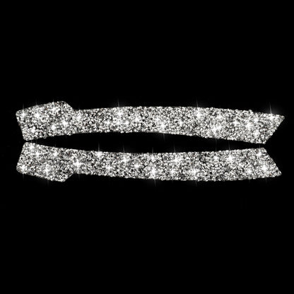 For Mercedes-Benz A/B/C/E Class Car Rearview Mirror Anti-collision Strip A Diamond Decorative Sticker, Left and Right Drive by buy2fix