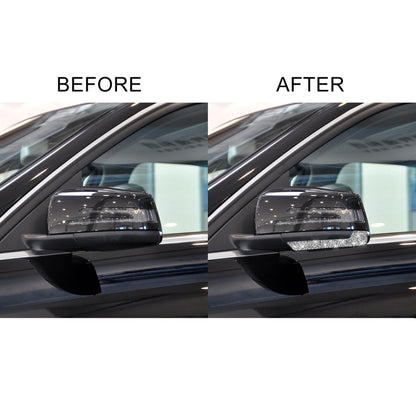 For Mercedes-Benz A/B/C/E Class Car Rearview Mirror Anti-collision Strip A Diamond Decorative Sticker, Left and Right Drive by buy2fix