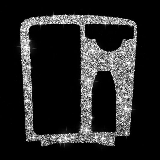 For Mercedes-Benz C-class W204 2007-2013 Car Gear Panel Diamond Decorative Sticker, Right-hand Drive by buy2fix