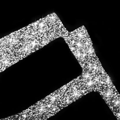 For Mercedes-Benz C-class W204 2007-2013 Car Gear Panel Diamond Decorative Sticker, Right-hand Drive by buy2fix