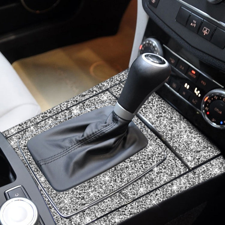 For Mercedes-Benz C-class W204 2007-2013 Car Gear Set Diamond Decorative Sticker, Right-hand Drive by buy2fix
