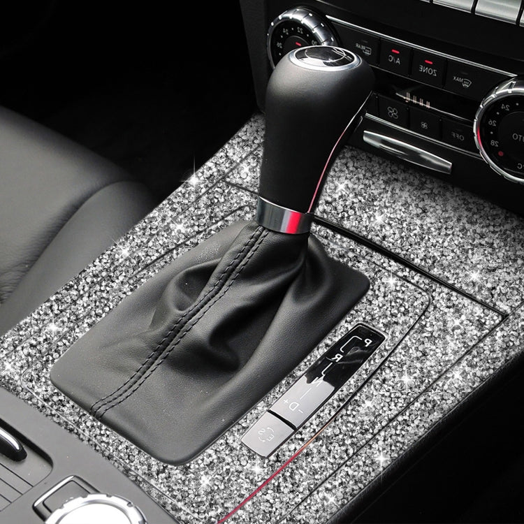 For Mercedes-Benz C-class W204 2007-2013 Car Gear Set Diamond Decorative Sticker, Right-hand Drive by buy2fix
