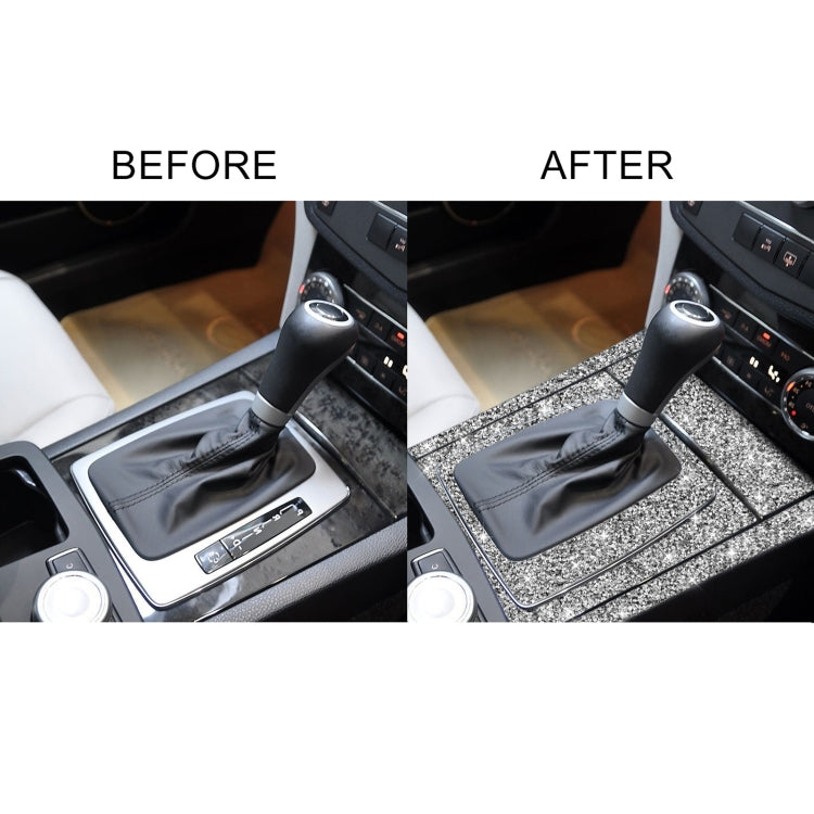 For Mercedes-Benz C-class W204 2007-2013 Car Gear Set Diamond Decorative Sticker, Right-hand Drive by buy2fix