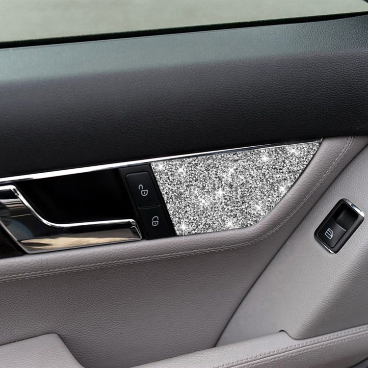 For Mercedes-Benz C-class W204 2007-2013 Car Seat Adjustment A Diamond Decorative Sticker, Right-hand Drive by buy2fix