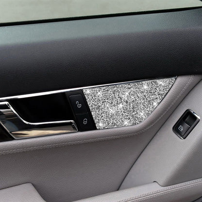 For Mercedes-Benz C-class W204 2007-2013 Car Seat Adjustment A Diamond Decorative Sticker, Right-hand Drive by buy2fix