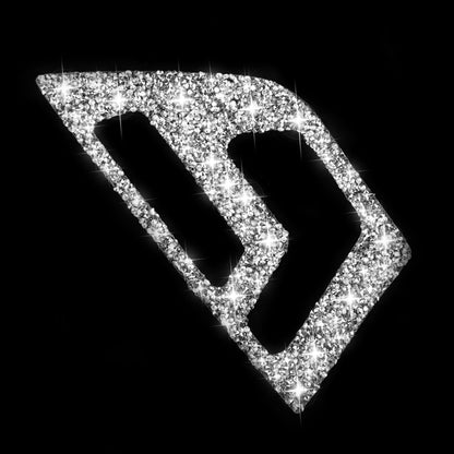 For Mercedes-Benz C-class W204 2007-2013 Car Seat Adjustment A Diamond Decorative Sticker, Left-hand Drive by buy2fix