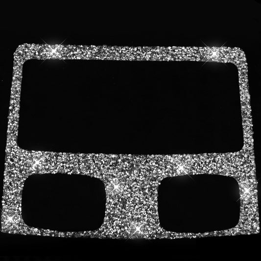 For BMW 3 Series E90 / E92 2005-2012 Car Rear Seat Aircondition B-Type Diamond Decorative Sticker by buy2fix