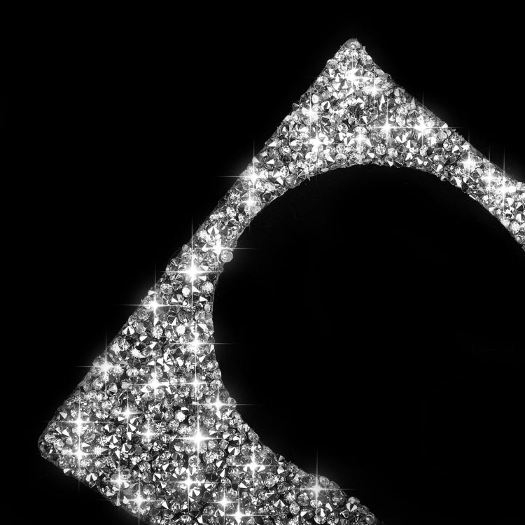 For Mercedes-Benz C-class W204 2011-2013 Car AC Knob Control Panel A Diamond Decorative Sticker, Left and Right Drive by buy2fix