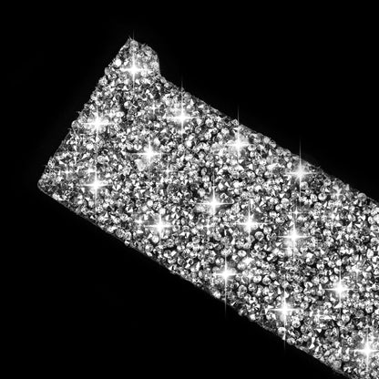 For Mercedes-Benz C-class W204 2007-2010 Car Headlight Frame Diamond Decorative Sticker, Left-hand Drive by buy2fix