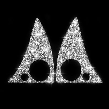 For Mercedes-Benz C-class W204 2007-2010 Car Steering Wheel Buttons Diamond Decorative Sticker, Left and Right Drive by buy2fix