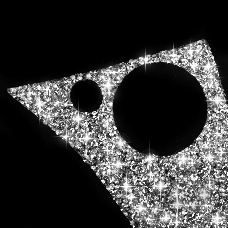 For Mercedes-Benz C-class W204 2007-2010 Car Steering Wheel Buttons Diamond Decorative Sticker, Left and Right Drive by buy2fix