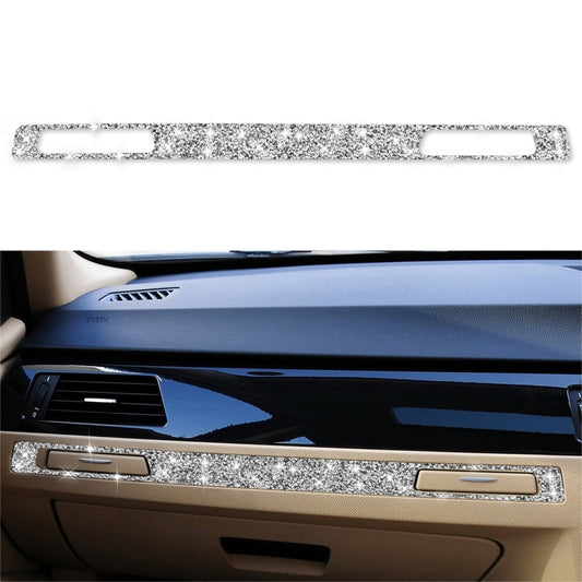 For BMW 3 Series E90 / E92 / E93 2005-2012 Car Passenger Side Center Control Diamond Decorative Sticker, Right Drive by buy2fix