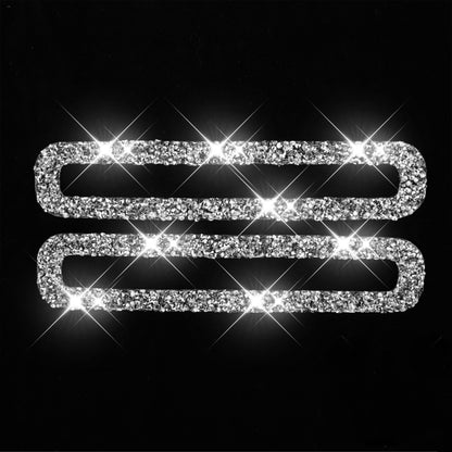 For Ford Mustang 2015-2020 Car Door Air Outlet Diamond Decoration Sticker, Left and Right Drive by buy2fix