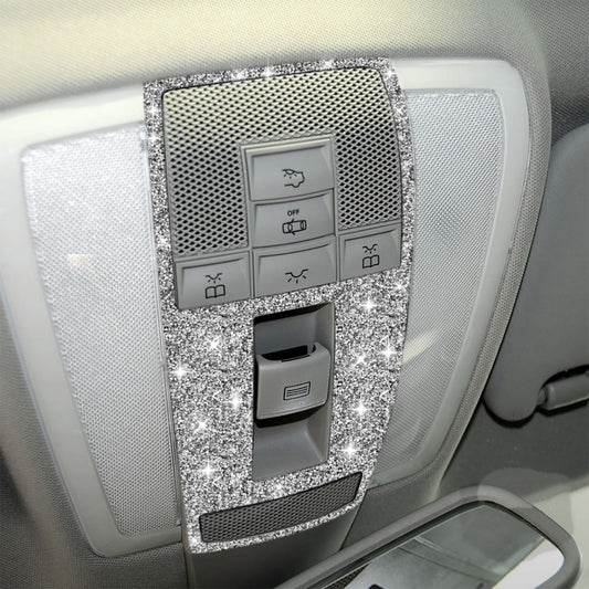 For Mercedes-Benz C-class W204 2007-2013 Car Reading Light Diamond Decorative Sticker, Left and Right Drive by buy2fix