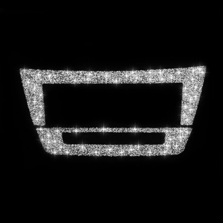 For Mercedes-Benz C-class W204 2011-2013 Car Central Control CD Panel Diamond Decorative Sticker, Left and Right Drive by buy2fix