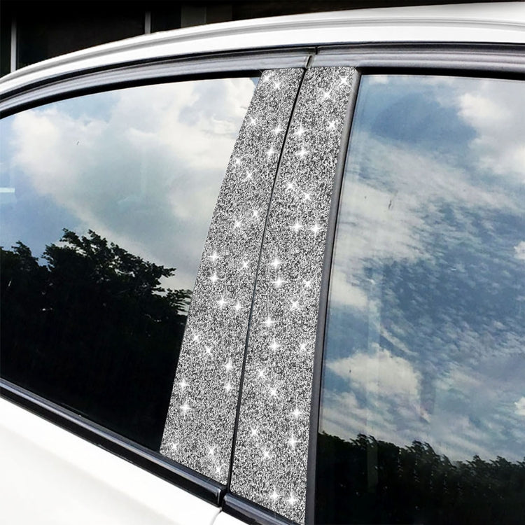 For BMW 3 Series E90 2005-2012 Car B-pillar Diamond Decorative Sticker by buy2fix