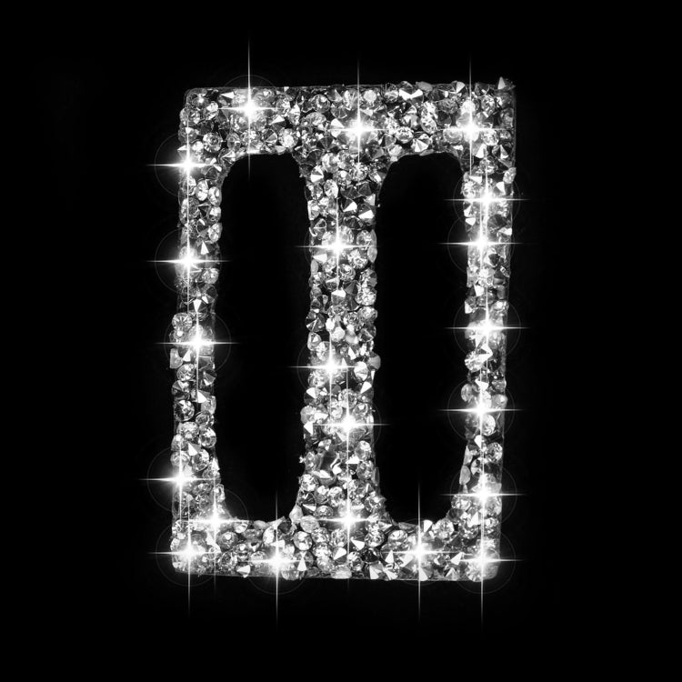 For Mercedes-Benz C-class W204 2011-2013 Car Middle Air Outlet Diamond Decorative Sticker, Left and Right Drive by buy2fix