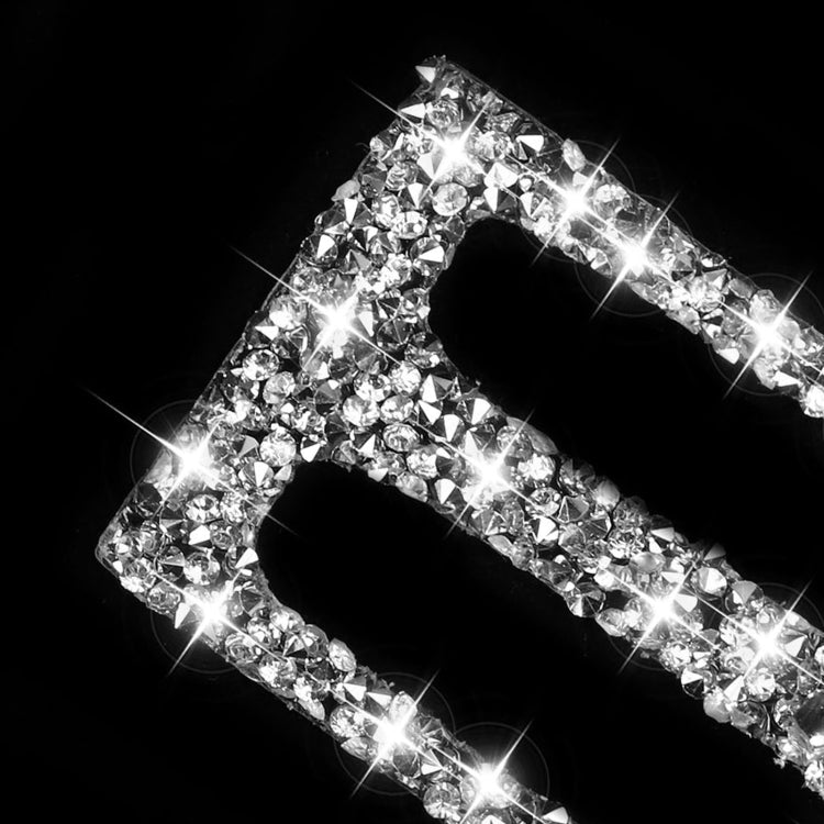 For Mercedes-Benz C-class W204 2011-2013 Car Middle Air Outlet Diamond Decorative Sticker, Left and Right Drive by buy2fix