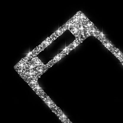 For Mercedes-Benz C-class W204 2007-2010 Car Instrument + Middle + Side Air Outlet Diamond Decorative Sticker, Left and Right Drive by buy2fix