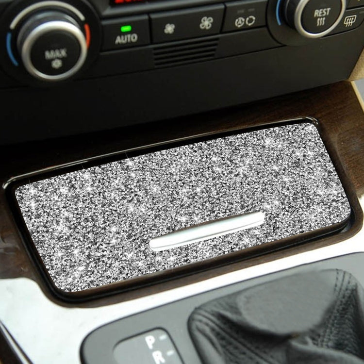 For BMW 3 Series E90 / E92 / E93 2005-2012 Car Ashtray Cover Diamond Decorative Sticker by buy2fix