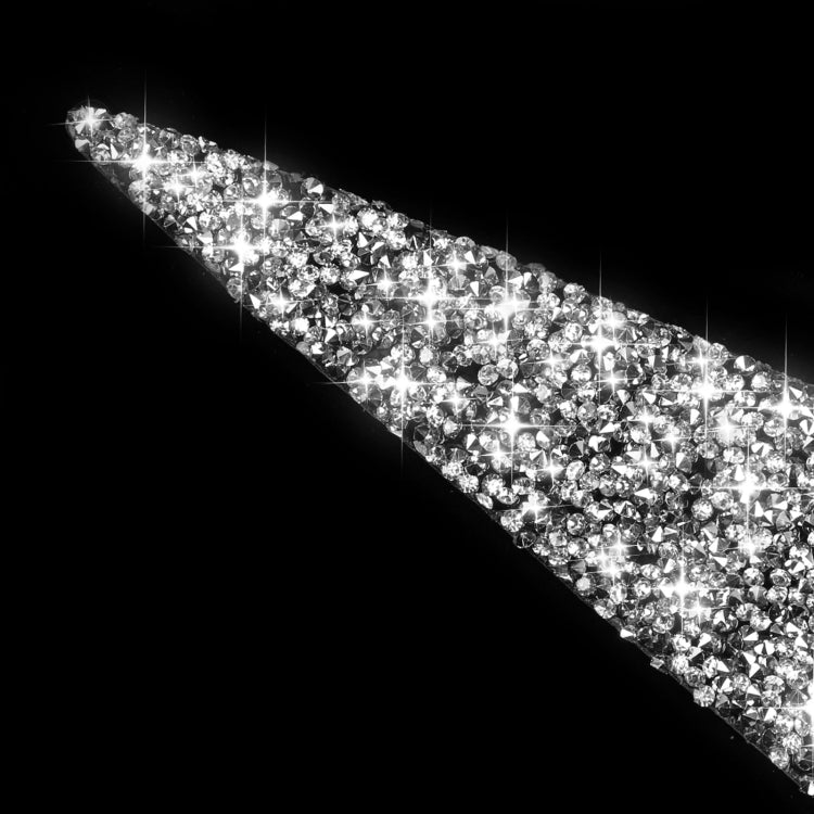 For Mercedes-Benz C-class W204 2008-2011 Car Light Eyebrow Diamond Decorative Sticker, Left and Right Drive by buy2fix