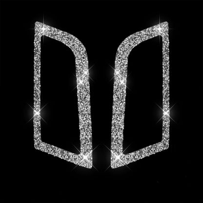 For Ford Mustang 2015-2020 Car Side Air Outlet Diamond Decoration Sticker, Left and Right Drive by buy2fix