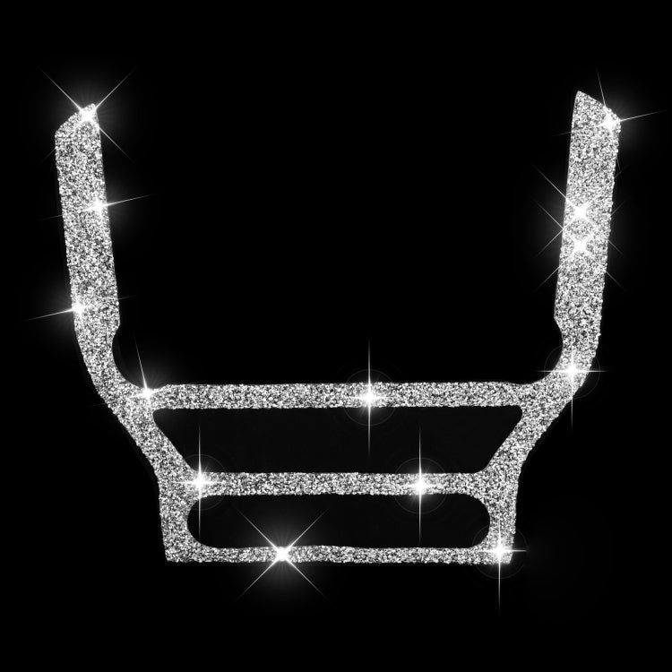 For Ford Mustang 2015-2020 Car CD Panel Diamond Decoration Sticker, Left and Right Drive by buy2fix