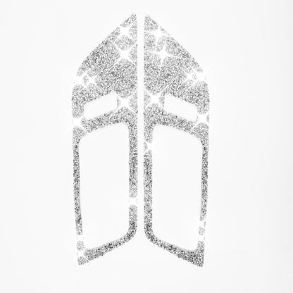 For Ford Mustang 2015-2020 Car Door Inner Handle Panel Diamond Decoration Sticker, Left and Right Drive by buy2fix