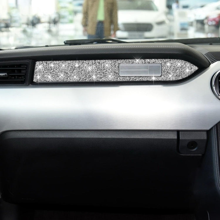 For Ford Mustang 2015-2020 Car Dashboard Diamond Decoration Sticker, Right Drive by buy2fix
