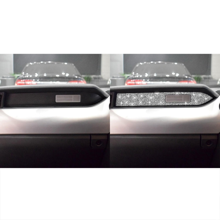 For Ford Mustang 2015-2020 Car Dashboard Diamond Decoration Sticker, Right Drive by buy2fix