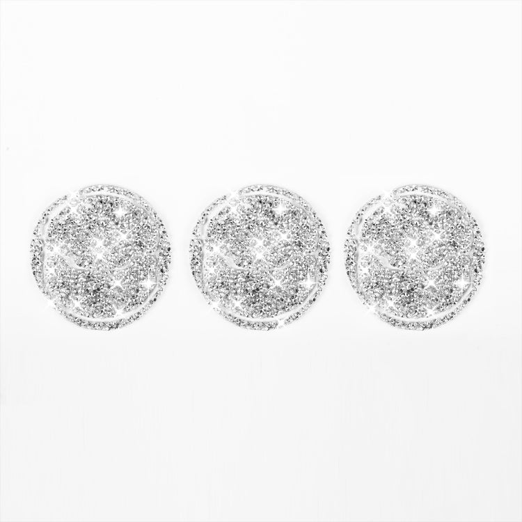 For Ford Mustang 2015-2020 9 in 1 Car Air Outlet Diamond Decoration Sticker, Left and Right Drive by buy2fix