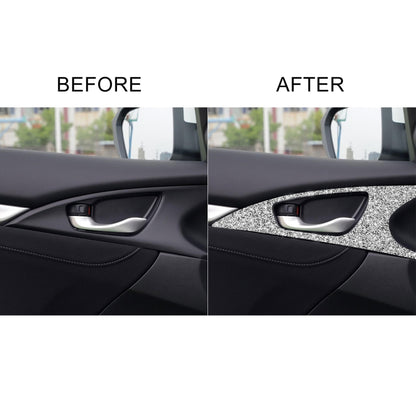 For Honda Civic 2016-2019 Car Inside Door Bowl Diamond Decorative Sticker, Left and Right Drive by buy2fix