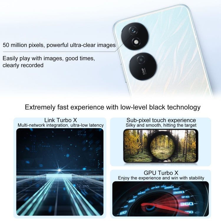 Honor Play8T, 12GB+256GB,  6.8 inch MagicOS 7.2 Dimensity 6080 Octa Core up to 2.4GHz, Network: 5G, OTG, Not Support Google Play(Silver) - Honor by HONOR | Online Shopping UK | buy2fix