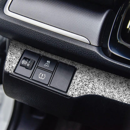 For Honda Civic 2016-2019 Car Headlight Switch Panel Diamond Decorative Sticker, Left-hand Drive by buy2fix