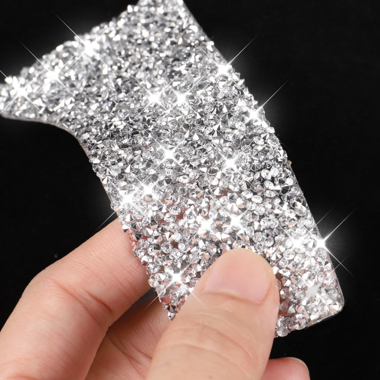 For Honda Civic 2016-2019 Car Headlight Switch Panel Diamond Decorative Sticker, Left-hand Drive by buy2fix