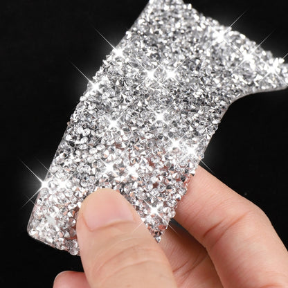 For Honda Civic 2016-2019 Car Headlight Switch Panel Diamond Decorative Sticker, Right-hand Drive by buy2fix