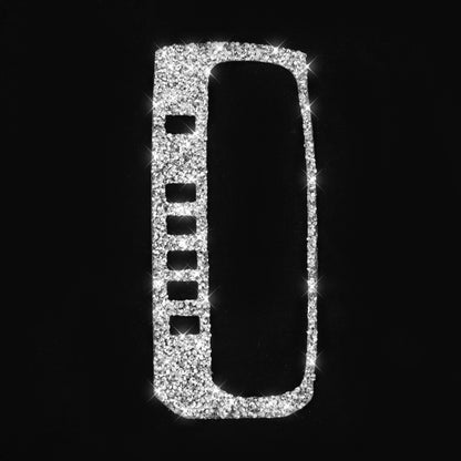 For Honda Civic 2016-2019 Car Gear Button Frame Diamond Decorative Sticker, Left-hand Drive by buy2fix