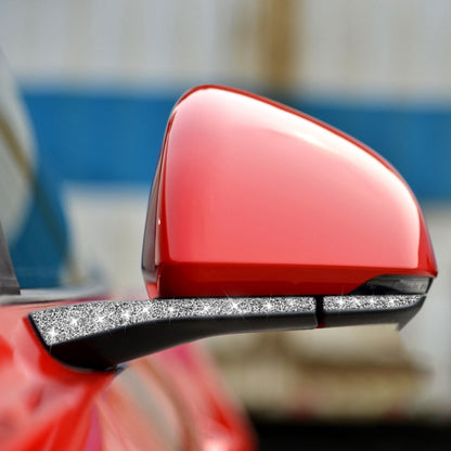 For Ford Mustang 2015-2020 4pcs Car Rearview Mirror Diamond Decoration Sticker, Left and Right Drive by buy2fix