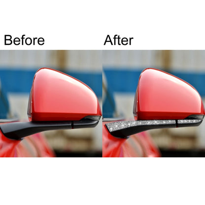 For Ford Mustang 2015-2020 4pcs Car Rearview Mirror Diamond Decoration Sticker, Left and Right Drive by buy2fix