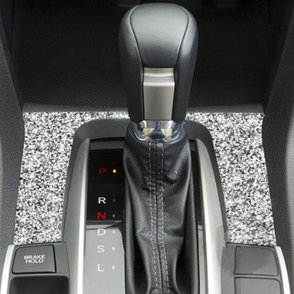 For Honda Civic 2016-2019 Car Gear Panel Diamond Decorative Sticker, Left and Right Drive by buy2fix