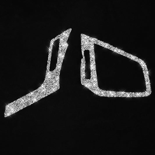 For Honda Civic 2016-2019 Car Left and Right Air Outlets Diamond Decorative Sticker, Right-hand Drive by buy2fix