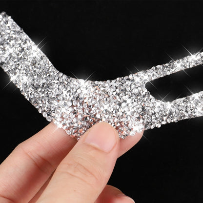 For Honda Civic 2016-2019 Car Left and Right Air Outlets Diamond Decorative Sticker, Right-hand Drive by buy2fix