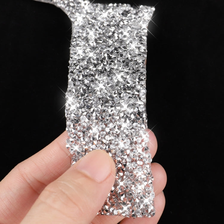 For Honda Civic 2016-2019 Car Central Control Air Outlets Upper Diamond Decorative Sticker, Left-hand Drive by buy2fix