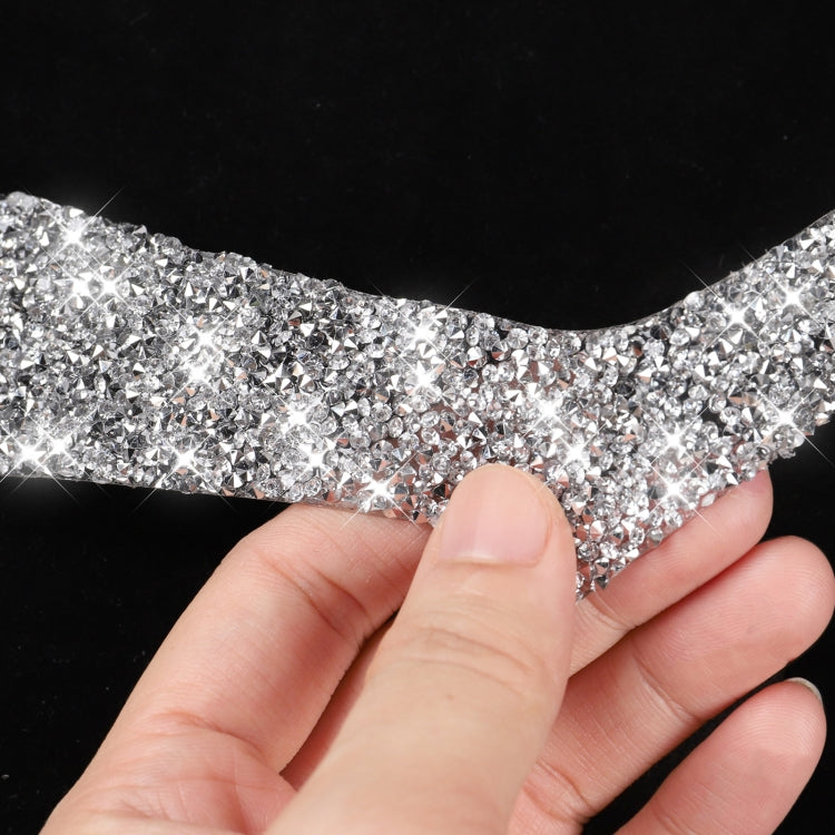 For Honda Civic 2016-2019 Car Central Control Air Outlets Below Diamond Decorative Sticker, Left-hand Drive by buy2fix