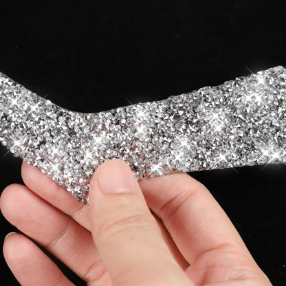 For Honda Civic 2016-2019 Car Central Control Air Outlets Below Diamond Decorative Sticker, Right-hand Drive by buy2fix