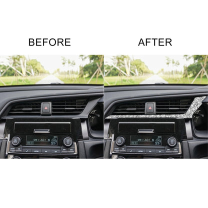 For Honda Civic 2016-2019 Car Central Control Air Outlets Below Diamond Decorative Sticker, Right-hand Drive by buy2fix