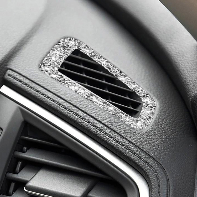 For Honda Civic 2016-2019 Car Instrument Air Outlets Diamond Decorative Sticker, Left-hand Drive by buy2fix