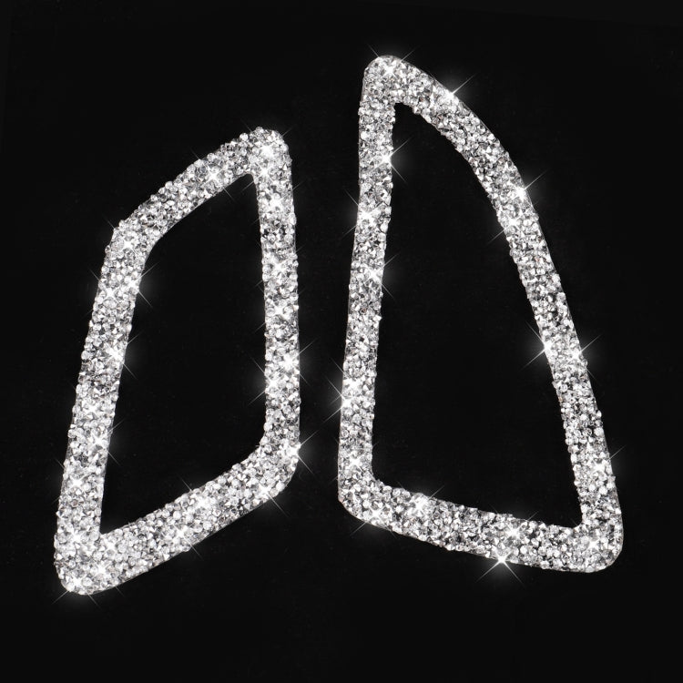 For Honda Civic 2016-2019 Car Instrument Air Outlets Diamond Decorative Sticker, Left-hand Drive by buy2fix