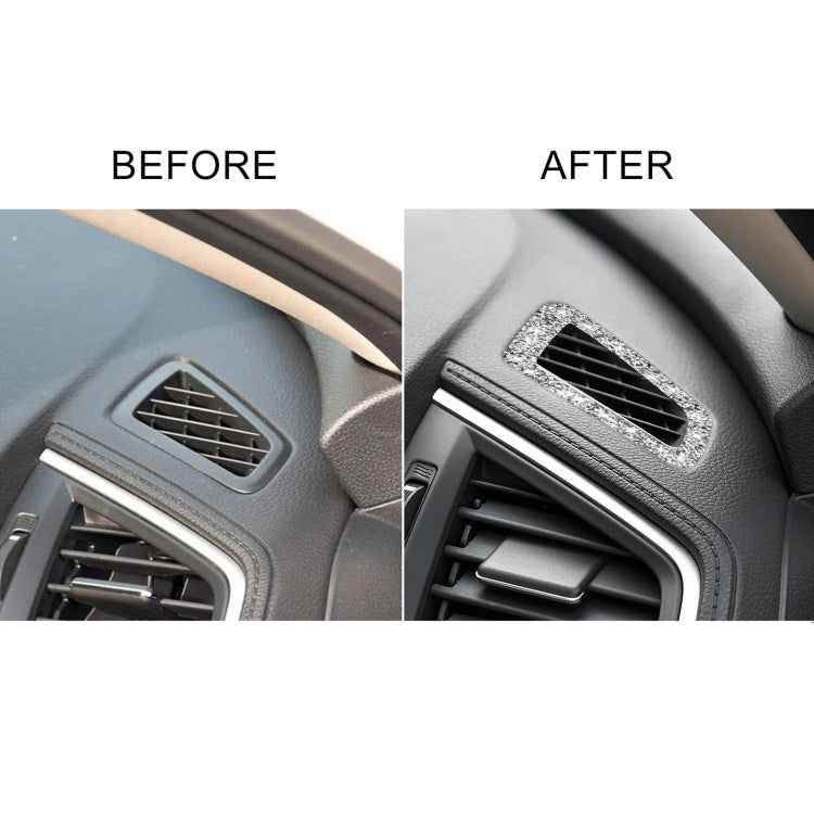 For Honda Civic 2016-2019 Car Instrument Air Outlets Diamond Decorative Sticker, Left-hand Drive by buy2fix