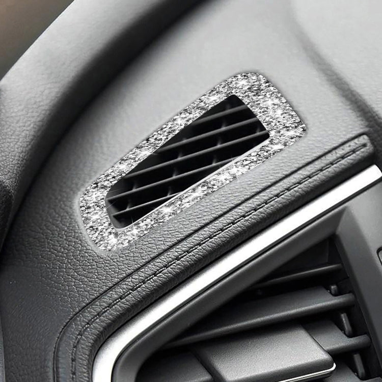 For Honda Civic 2016-2019 Car Instrument Air Outlets Diamond Decorative Sticker, Right-hand Drive by buy2fix
